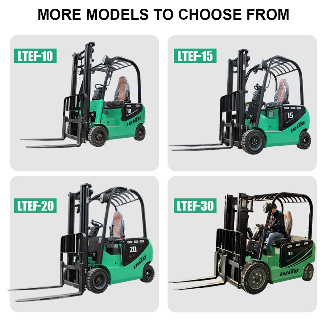 4 Meters Lifting Semi Electric Pallet Stacker Walking Type Electric Stacking Truck Forklift